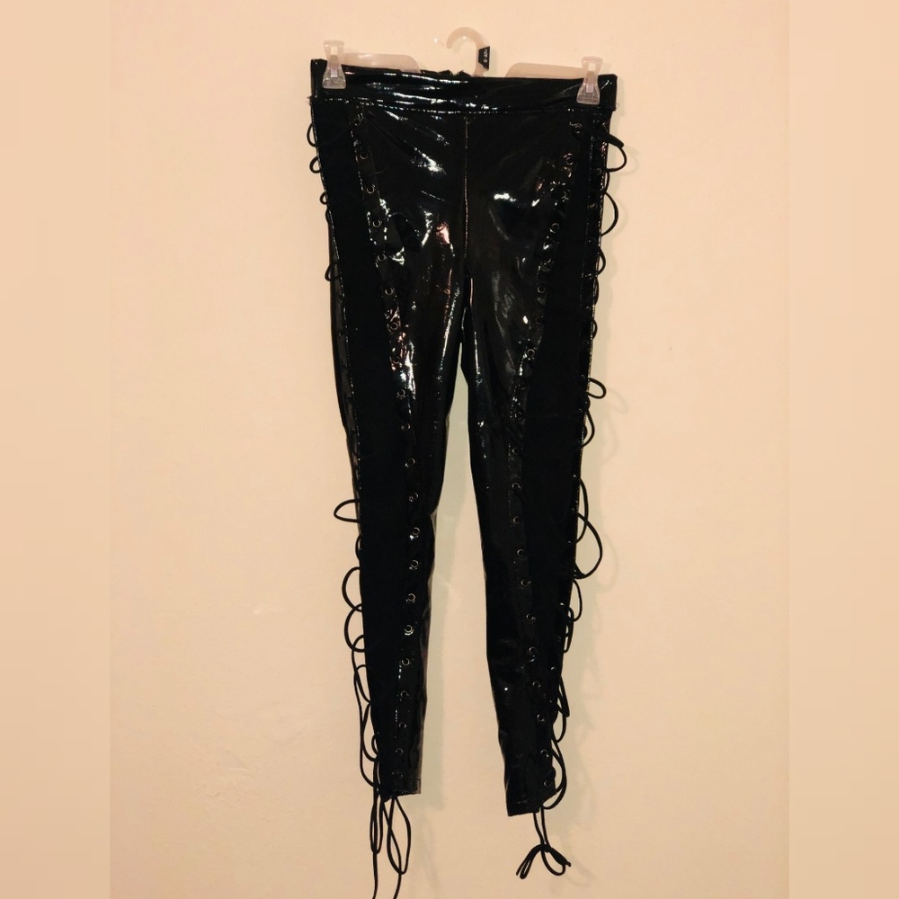 Sexy Latex Pants - Picture 2 of 6